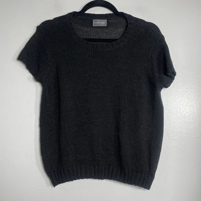 ENVÍOS DE MADERA Camiseta Perfecta Suéter Algodón Talla S/M Negro Informal Tejido Moderno Básico Foto 1 de 4