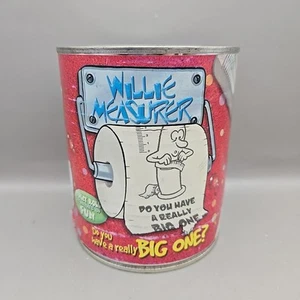 NEW Willie Measurer Novelty 24 Meter Ruler Toilet Paper Roll In Sealed Can - Picture 1 of 6