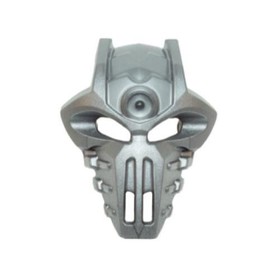 Lego Bionicle Kanohi Mask Skull Narrow - 70793  70794 Retired Silver