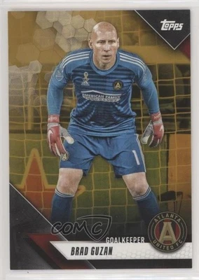2019 Topps MLS Gold /50 Brad Guzan #18 - Image 1 of 2