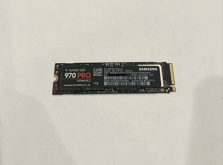 Samsung 970 PRO 1TB M.2 NVMe Internal SSD - MZ-V7P1T0 - Image 1 of 1