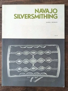Navajo Silversmithing David L. Neumann 1971 Navajo Silver Jewelry Book - Bild 1 von 7