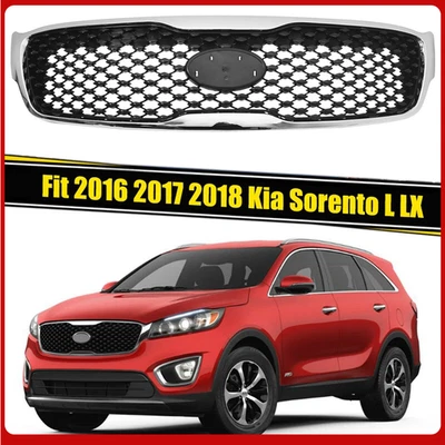 Parachoques delantero para Kia Sorento L LX 16-18 con cromo KI1200181 estilo de fábrica Foto 1 de 4
