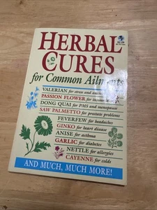 HERBAL CURES for common ailments globe pb 1998 - Bild 1 von 9