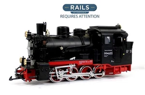 LGB SPUR "G" 28001 DR SCHWARZ 0-8-0T KLASSE BR 99 4633 DAMPFLOK *DCC SOUND - Bild 1 von 5