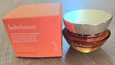 Sulwhasoo Concentrated Ginseng Rejuvenating Facial & Neck Cream 1.0 Fl Oz NEW - Image 1 of 2