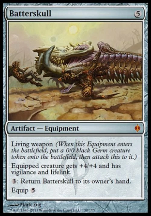MTG English Batterskull NM Normal New Phyrexia - Image 1 of 1
