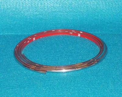 1982 1988 Oldsmobile Cutlass Supreme 2 Door Front Bumper Molding Chrome 22506630 - Image 1 of 4