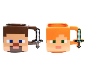 Taza oficial Minecraft Creeper I 650 ml taza de cerámica I mercancía del juego Minecraft - Imagen 1 de 13