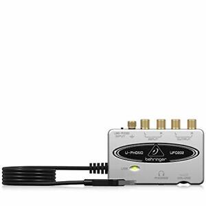 Behringer U-PHONO UFO202 Audio interface built-in cable