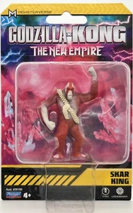 FIGURA DE 2" PLAYMATES TOYS MONSTERVERSE GODZILLA X KONG EL NUEVO IMPERIO SKAR KING - Imagen 1 de 1
