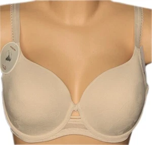 Triumph Wild Rose Sensation WP biustonosz EU 75 85 B C GB 34 38 B C czerwone wino beżowy - Zdjęcie 1 z 8