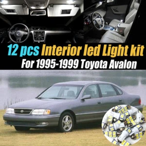 12Pc Super White Interior LED Light Bulb Kit Package for 1995-1999 Toyota Avalon - Picture 1 of 12