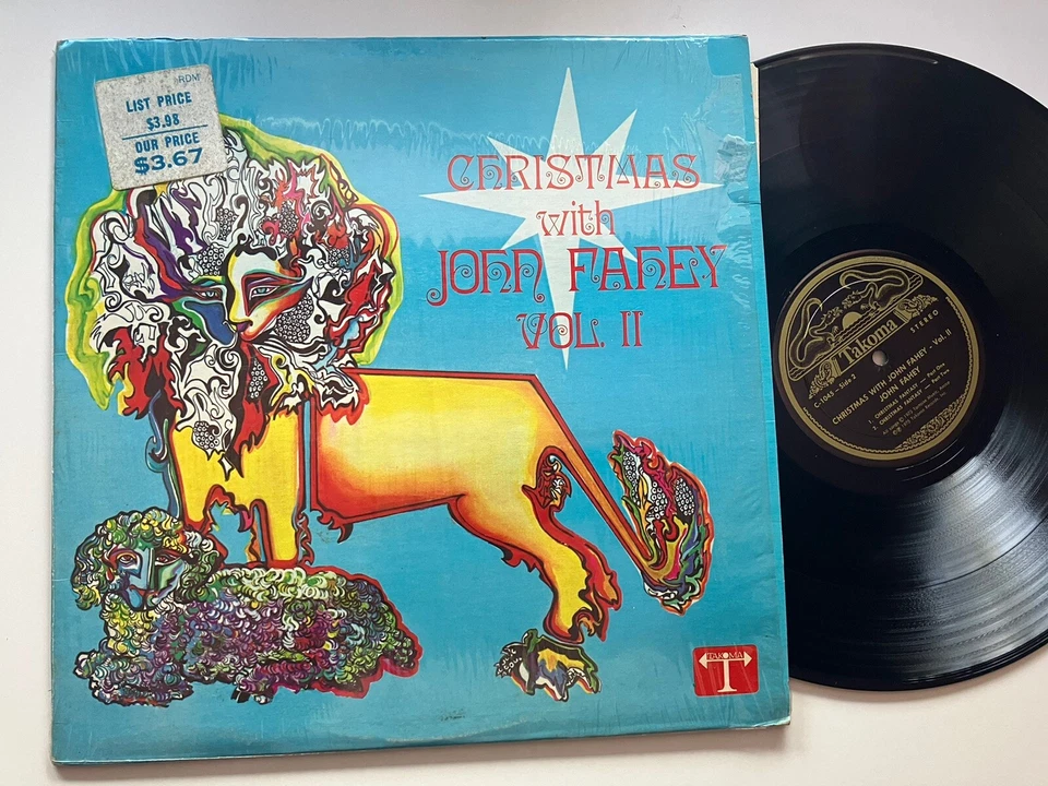 John Fahey LP Christmas With John Fahey In Shrink Vol. II - Image 1 of 1