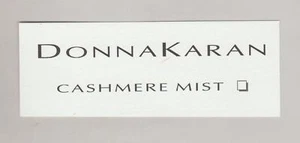 Carte publicitaire - advertising card - Cashmere Mist de Donna Karan - Imagen 1 de 1