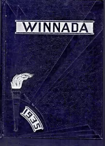 1935 Humboldt County High School Yearbook, Winnada, Winnemucca, Nevada - Picture 1 of 16