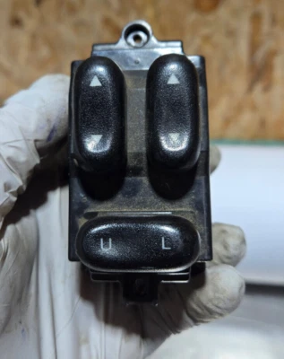 93-97 FORD PROBE GT POWER MASTER INTERRUPTOR DE VENTANA LADO DEL CONDUCTOR IZQUIERDO SIN BISEL OE Foto 1 de 2