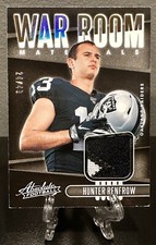 2019 Absolute HUNTER RENFROW Rookie Patch #/49 War Room RC🔥Las Vegas Raiders