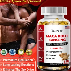 Maca 10.000 Mg + Ginseng 1.400 Mg, Hochdosiert 30 Bis 120 Kapseln - Bild 1 von 12