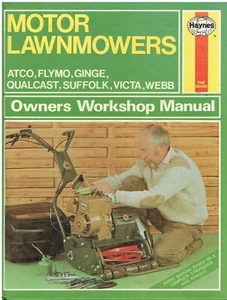 ATCO FLYMO GINGE QUALCAST SUFFOLK VICTA & WEBB PETROL LAWNMOWER WORKSHOP MANUAL - Picture 1 of 2
