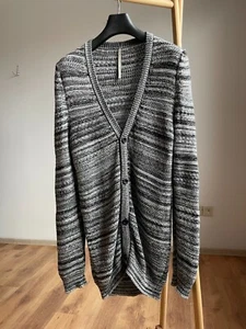 Silent By Damir Doma Melange Cotton Long Cardigan Size S - Picture 1 of 9