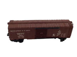 Postwar Lionel 6464-50 Minneapolis & St Louis boxcar See Description - Picture 1 of 6