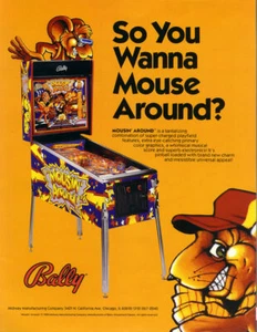 Mousin Around Pinball - Set CPU ROM v5.0 - NUOVO OTTOBRE 2021 di Soren - Foto 1 di 1