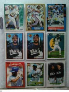 HAROLD BAINES 9 CT LOT OF BASEBALL CARDS WHITE SOX ORIOLES A'S #3 - Picture 1 of 1