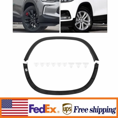 Left+Right Front DIY Solutions Fender  Wheel Arch Molding Fits Chevy Trax 17-20 Foto 1 de 4