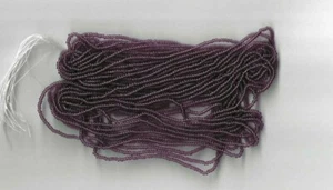 ALSB14 TSCHECHISCHE 11/0 kleine Perlen - transparent LILA - HANK - Bild 1 von 1