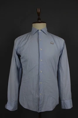 La Martina Buenos Aires Slim Fit Blue Long Sleeve Button Down Shirt Size L - Image 1 of 4