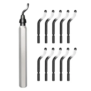 11-Blade Deburring Tool for 3D Printing, Premium High-Speed Steel Blades for Smo - Picture 1 of 12