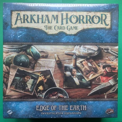 FFG Arkham Horror Card Game Edge of the Earth Investigators Expansion New Sealed - Image 1 of 4