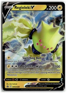 SWSH: Sword & Shield Promo Cards #SWSH280 Regieleki V R12169 - Picture 1 of 2