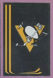 1989 89-90 PANINI HOCKEY STICKERS TEAM LOGO FOIL PITTSBURGH PENGUINS #308 - Picture 1 of 1