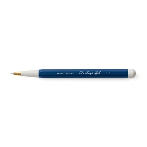 Leuchtturm1917 Drehgriffel Ballpoint Pen Retro Hexagonal Navy Blue Ink - Picture 1 of 1