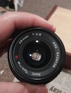 Tokina RMC ll f/2.8 28mm Wide Angle Camera Lens For Canon FD Mount - Picture 1 of 4