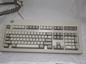 Vintage IBM Model M Wired Mechanical PS/2 Keyboard 52G9658 92F0332 Damaged Cable - Afbeelding 1 van 7