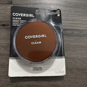 COVERGIRL Clean Pressed Powder 130 Classic  BEIGE Original Talc - Picture 1 of 1