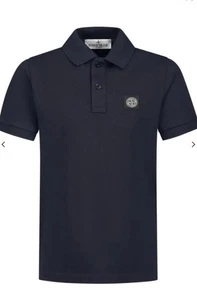 Stone Island Jungen Poloshirt - Größe 10 (marineblau) - Bild 1 von 8