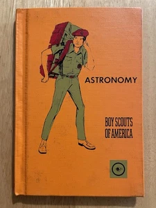 1971 Vintage BSA Astronomy Hardback Merit Badge Book - Picture 1 of 3