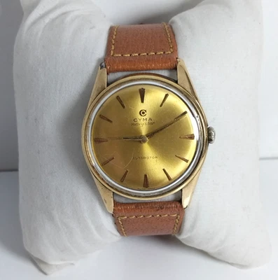 CYMA Navystar Automotor De Colección Raro Automático Suizo Cal R.480 Foto 1 de 4