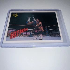 1989 Classic WWF - Bret Hart #45 - Picture 1 of 2