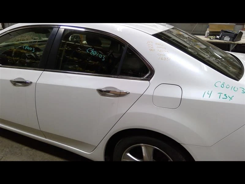 Puerta trasera del conductor blanca ventanas eléctricas sedán se adapta a 13-14 TSX 606413 Foto 1 de 4