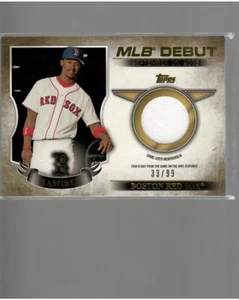 HANLEY RAMIREZ JERSEY 33/99 2016 TOPPS BASEBALL - Picture 1 of 2