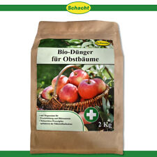 Schacht 2 kg Bio-Dünger für Obstbäume Pflege Nährstoffe NPK Wachstum Früchte