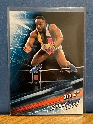 2019 Topps WWE Smackdown - #9 Big E - Image 1 of 2