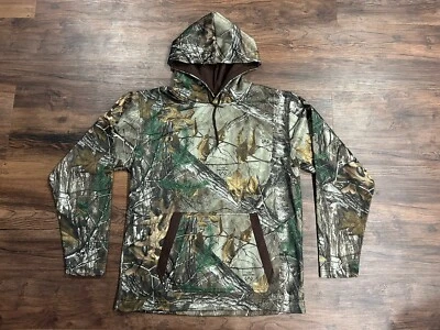Gamehide Men's Woodsman Real Tree Camo Hunting Hoodie LARGE - Image 1 of 3