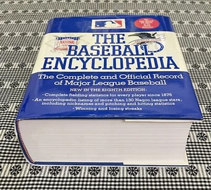 Offizielles MLB Buch "The Baseball Encyclopedia" 8. Auflage 1990 HC Buch Statistiken - Bild 1 von 6