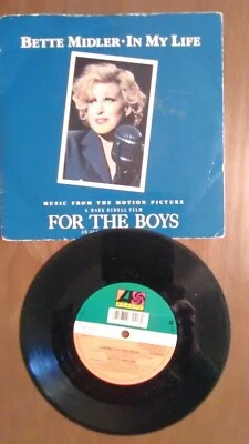 Bette Midler: In My Life 7" Vinyl Single - 935/23 - Image 1 of 2